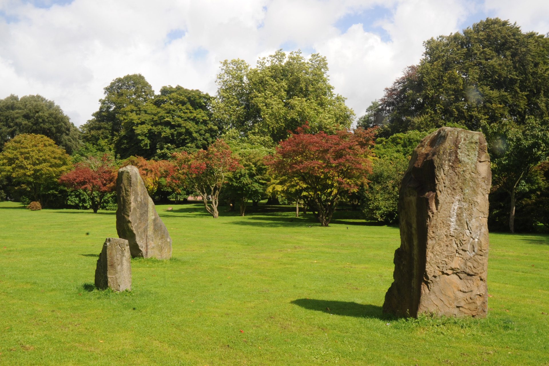 Image of the stones in Bute Park