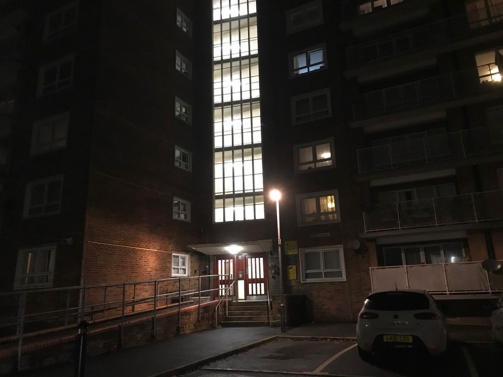Image of Beech House at night