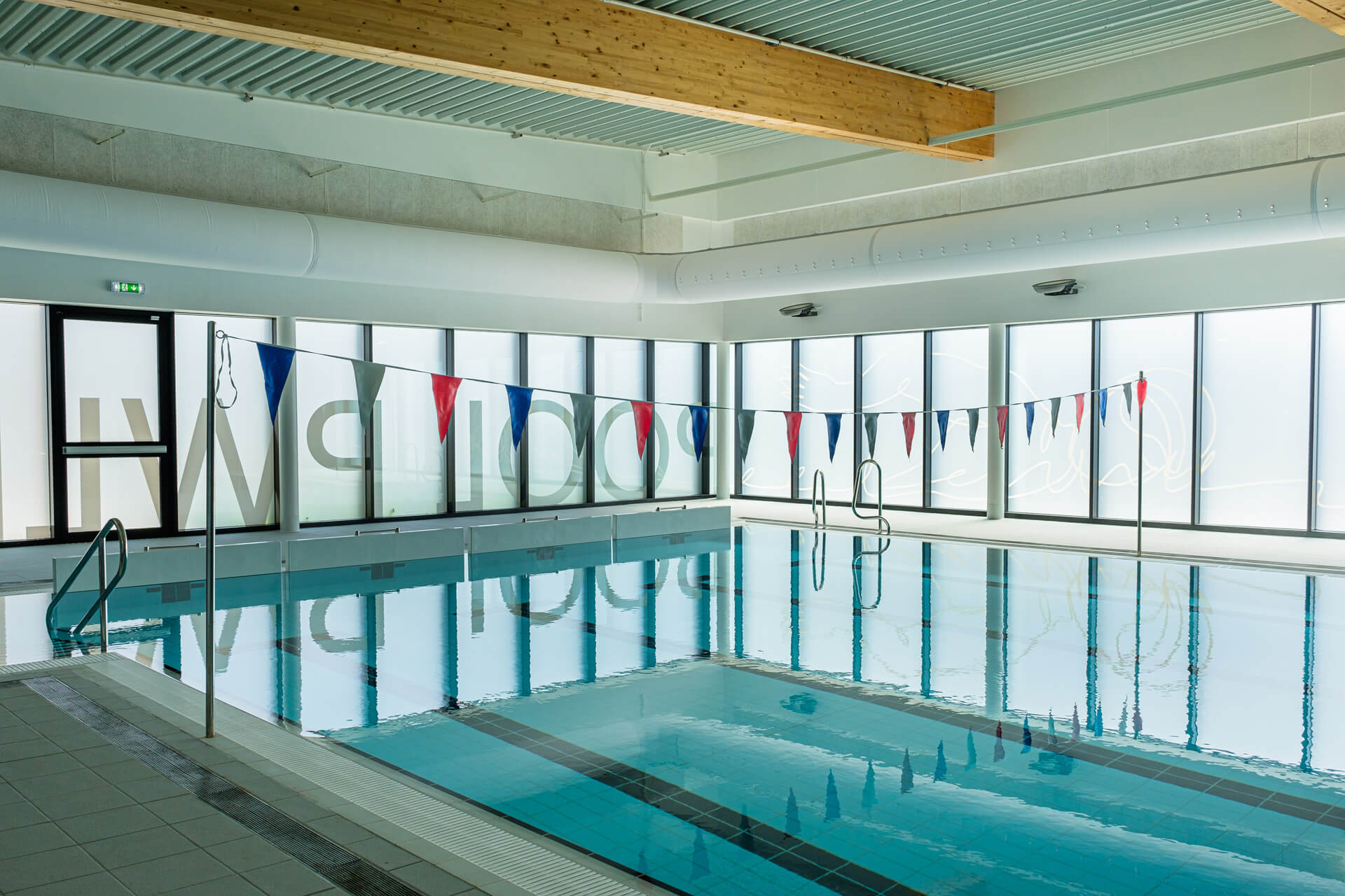 Image of the swimming pool at Fitzalan High School