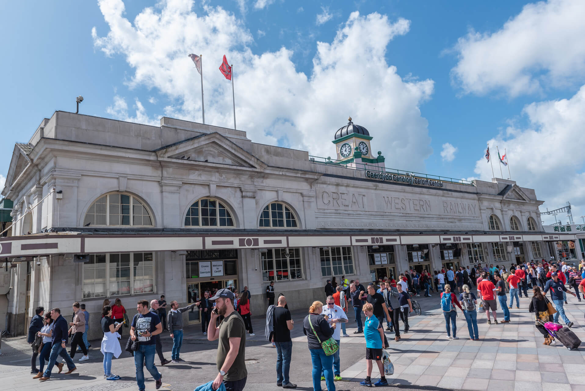 Image of Cardiff Central Railway Station