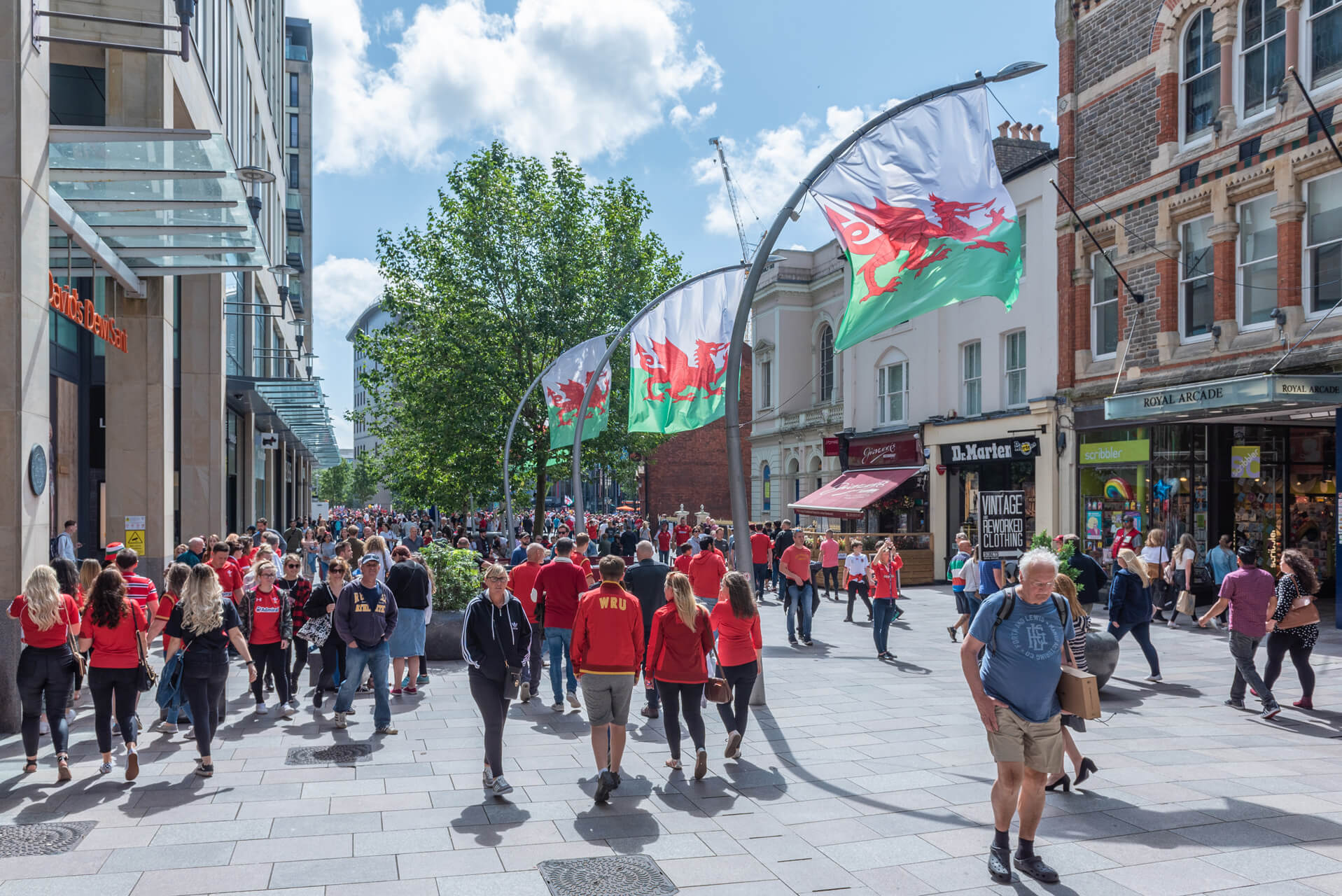 Image of the north end of The Hayes