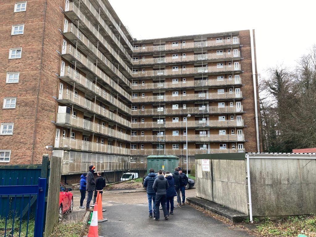 Delwedd o allanol Sycamore House