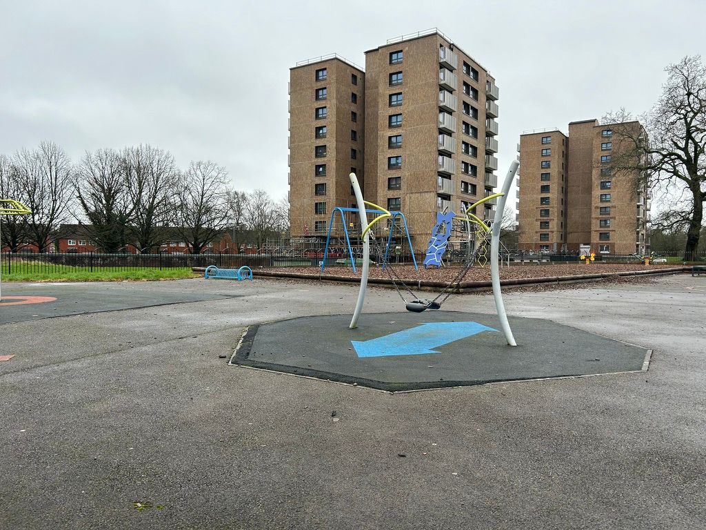Image of park outside Lydstep Flats